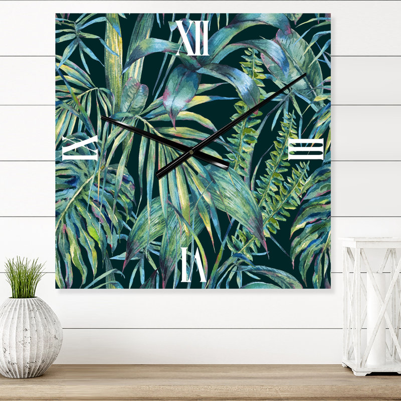 Horloge murale Tropical, Très grand