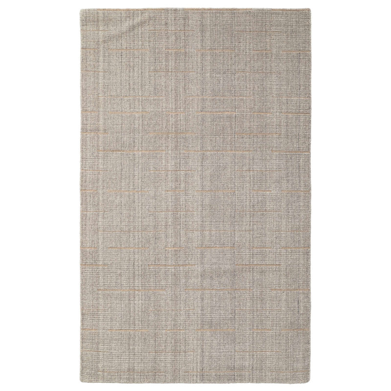 Hand Tufted Wool Lyra Indoor Area Rug, Rectangle 7'6" x 9'6"