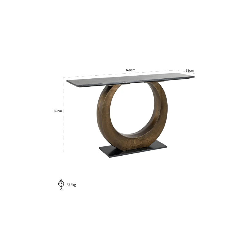 Console 55 po