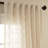 Kelita Linen Blend Sheer Curtain Single Panel-1828151243-1828151242
