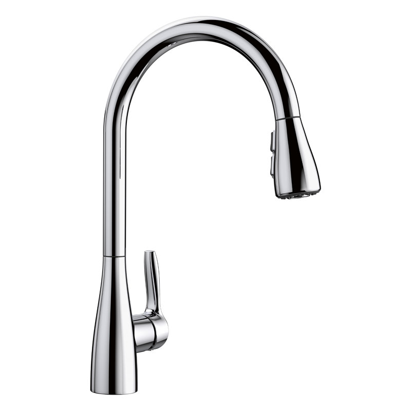 Atura Pull-Down Dual-Spray Kitchen Faucet, Polished Chrome, 1.5 GPM