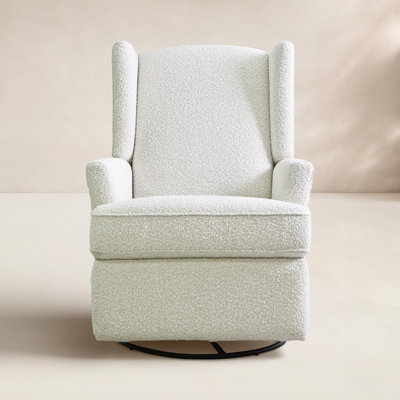 Heming Wingback Recliner Nursery Glider