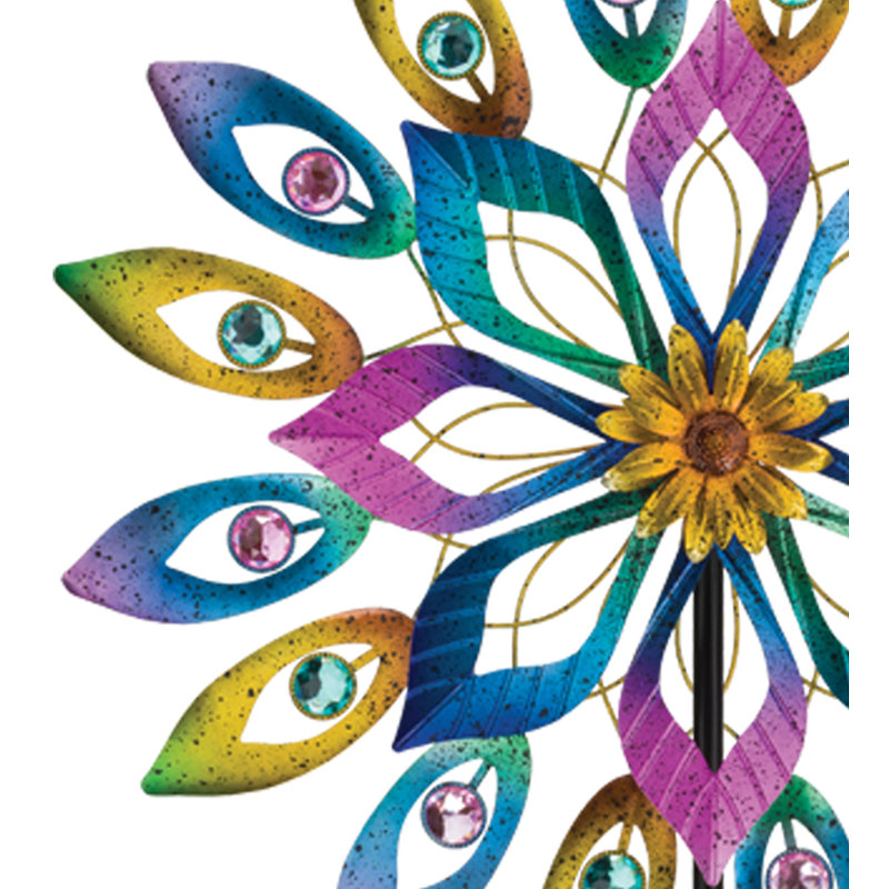 32" Wind Spinner Stake - Spectacle