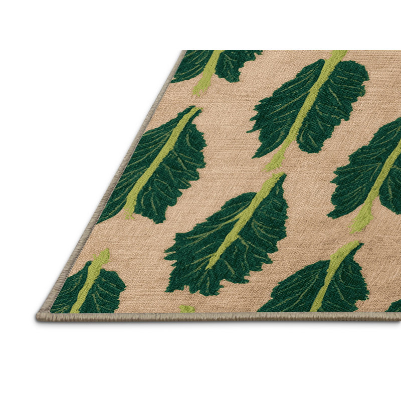  Tapis lavable Choy Sum, Rond 6 pi