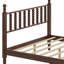 Lit plateforme en bois avec tête de lit en forme de gourde - style rétro + support en lattes de bois-2054540936