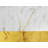 Golden Shine Abstract Modern White Polyester Placemat | Home Decor
