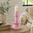 Lotus Bloom Tabletop Handmade Pink Candleholder-378420127