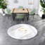 Ensemble de table de salle à manger moderne 5 pièces, bois aggloméré et métal, idéal pour la maison