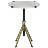 Edith Marble End Table