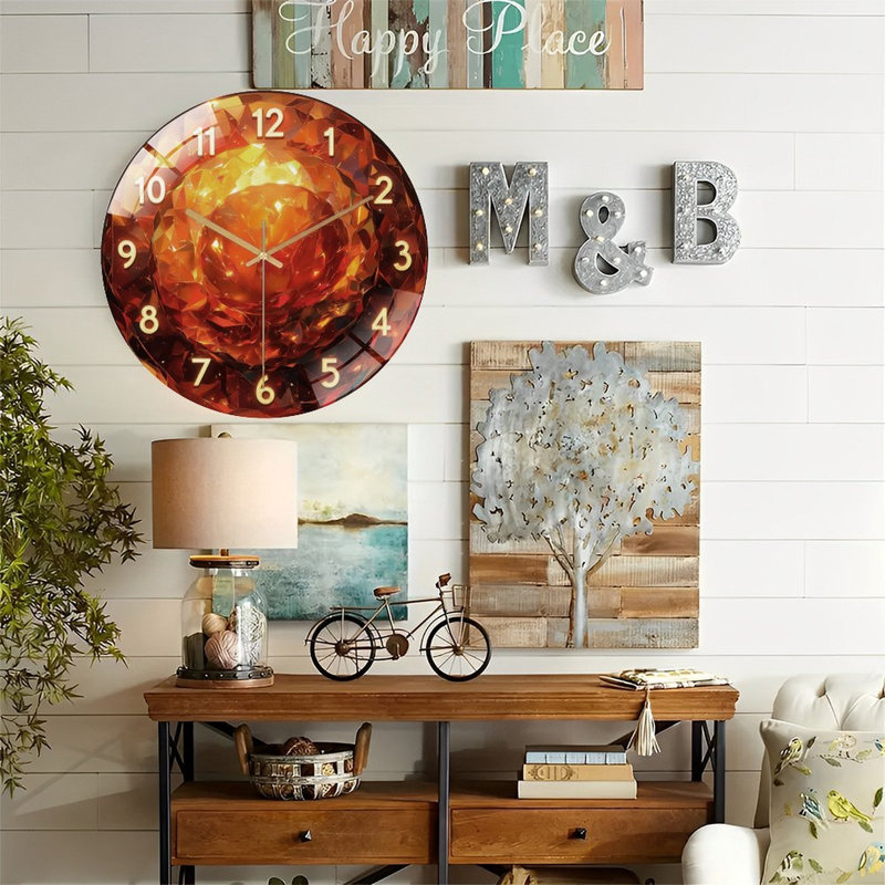 Horloge murale 12 po