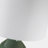 3-way Green Ceramic Table Lamp With White Drum Shade