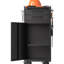 Armoire à outils roulante 34,4 po, 2 compartiments de rangement étroits verrouillables avec panneau perforé, rangement pour outils compacts en métal pour espaces restreints, noir