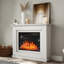 100cm W Built-in Electric Fireplace