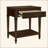 22 Inch Nightstand, Fluted Drawer Bedside Table with Open Shelf, Solid Wood Leg End Table with Metal Knob & Metal Drawer Glides for Bedroom
