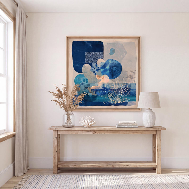 Beneath the Blue, 20" H x 20" W