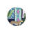 Multi Color Leopard Pattern Creative Modern Decorative Machine Washable Area Rug-1557670513