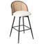 Set of 2 Bar Chairs NATHAN Swivel-114623496-114623498