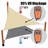 Royal Shade Square Shade Sail With Hardware Kit-90750040-90750036