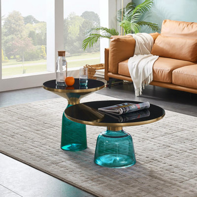 Salzman Glass Coffee Table