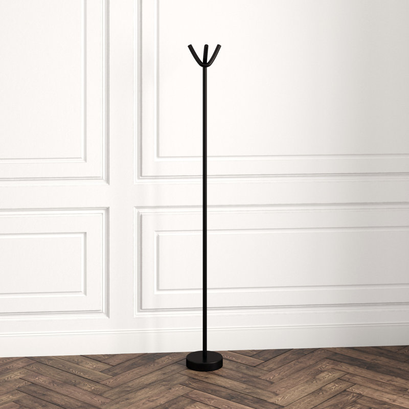 Bincan 3 - Hook Coat Rack, Black