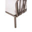 Fauteuil de jardin - base en plastique, coussin de confort intérieur / extérieur, structure