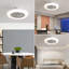 Ventilateur de plafond encastré avec lumières