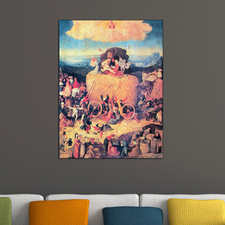 'Central Table' Painting Print