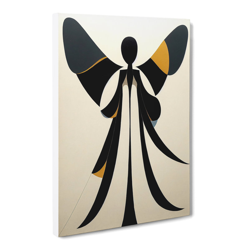 Angel Mid Century - Wrapped Canvas, 76cm H x 50cm W x 3cm D