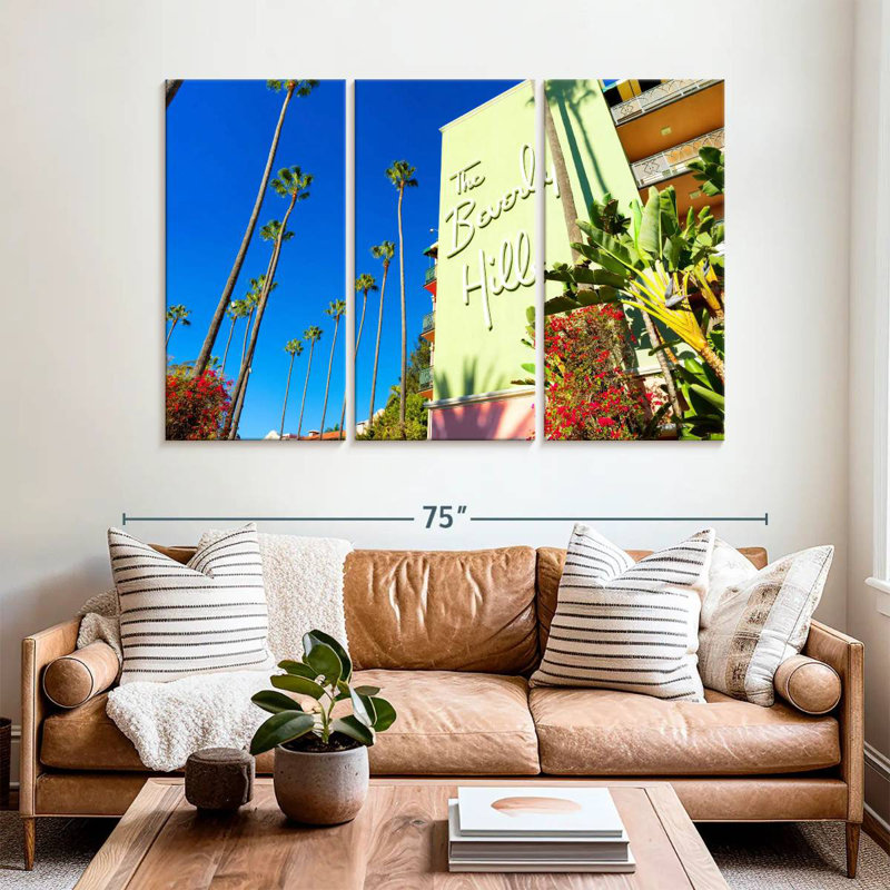 The Beverly Hills Hotel II, 42" H x 65" W