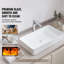 Meuble-lavabo vasque en céramique 24 po x 13,8 po Modern
