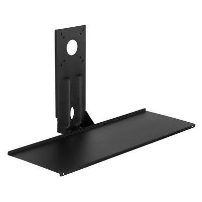 Mount-It Monitor & Floating Keyboard Wall Mount Bracket, 26 in. Wide Platform, VESA Mount Required