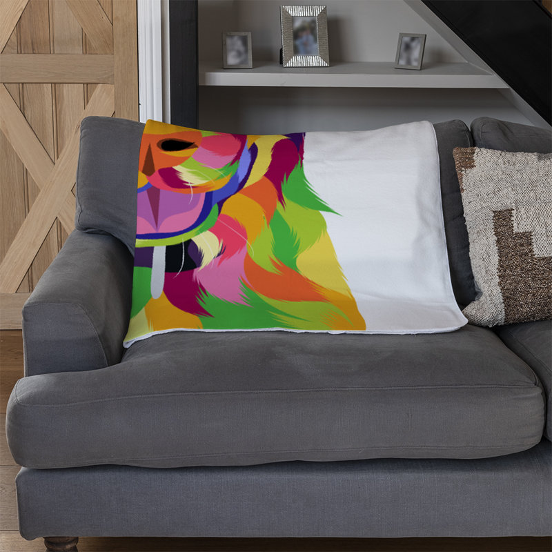 Donajean Plain Weave / Muslin Throw Blanket
