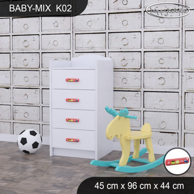 Baby Mix Kids 4 - Drawer Dresser