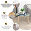 Ensemble de 2 tables basses gigognes Triangle