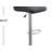 Swivel Upholstered Adjustable Height Counter Stool with Metal Frame-1961431008