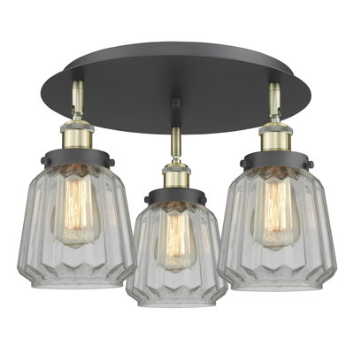 Bayron Glass Flush Mount