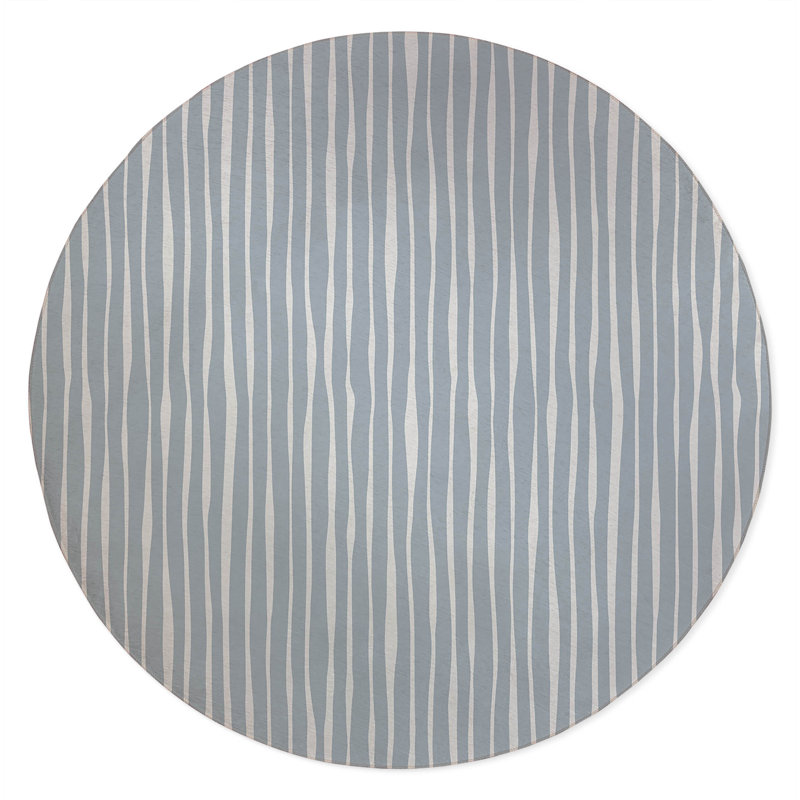 Sploog Non-Slip Outdoor Rug, Round 5'