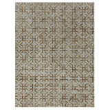 Natural Hide Cowhide Geometric Area Rug