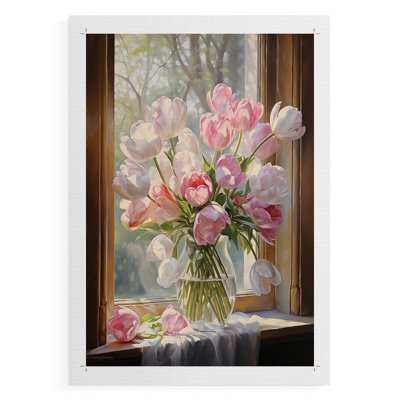 Série FLORAL DCCDVI - Impression sur toile seulement - NON CADRE