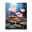 Horloge murale moderne Bernadina - Lotus-1438896815