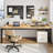 78.7" Extra Long 2-Person Computer Desk Conference Table Writing Desk Executive Desk-536554729