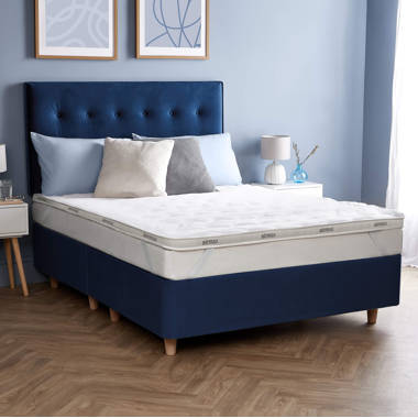 Inofia Sleep Memory Foam Mattress Topper Double Bed, 3Inch LATEXCH Med -  INOFIA UK