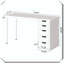 Poste de travail Bureau sans couture Style polyvalent Design classique-1049527302