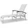 Askar Outdoor Rust-Resistant Metal Chaise Lounge