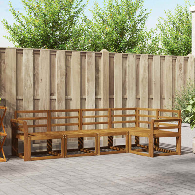  Outdoor Sofa Set Sectional Garden Furniture Terrace Seating Modern
