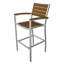Chaise avec accoudoirs de bar POLYWOOD Euro-9705819-9705826