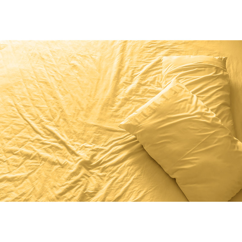  Microfiber Muslin Sheet Set, King Sheets with 2 King Pillow Cases, Gold