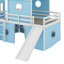 Lit mezzanine simple avec glissade et tour-118020719