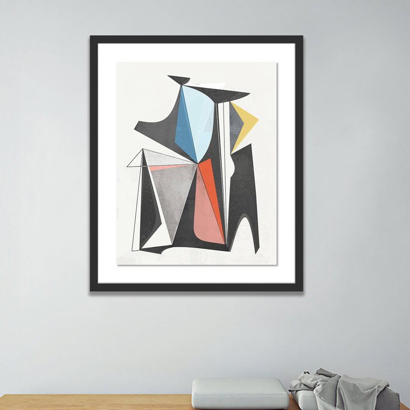 M7V2 Print by Bangbouh Studio, Black, 60" H x 49" W x 2.5" D