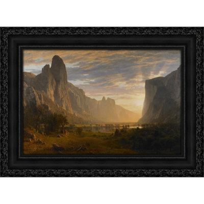 Looking Down Yosemite Valley, California (1865)